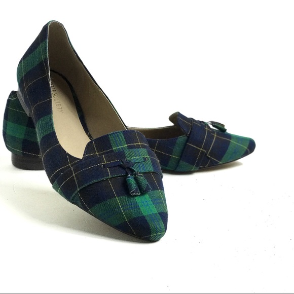 sole society plaid shoes